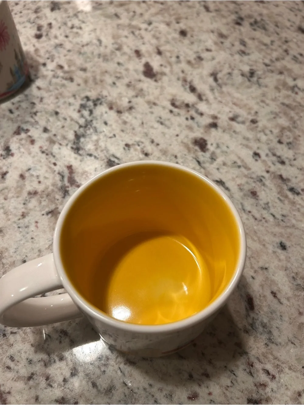 Starbucks You Are Here Copenhagen Cityscape Ceramic Mug - Yellow Interior